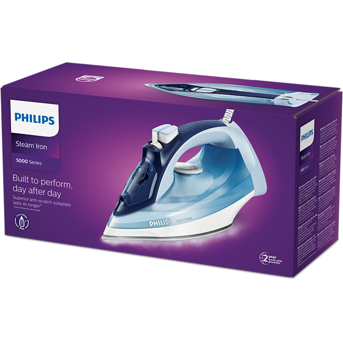 Philips Steam Iron DST5020/26 5000 Series Philips Steam Iron DST5020/26 5000 Series